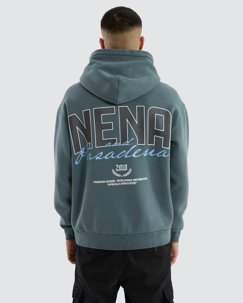 Nena & Pasadena Notary Relaxed Hoodie - Pigment Stormy Weather