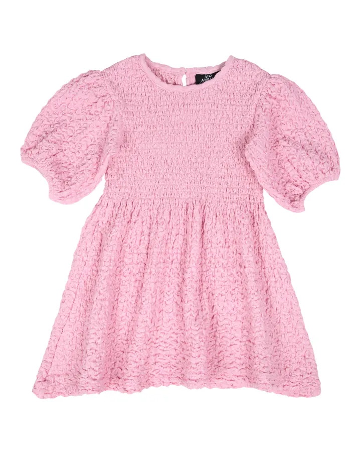 Animal Crackers Blush Dress - Pink