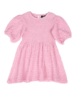 Animal Crackers Blush Dress - Pink