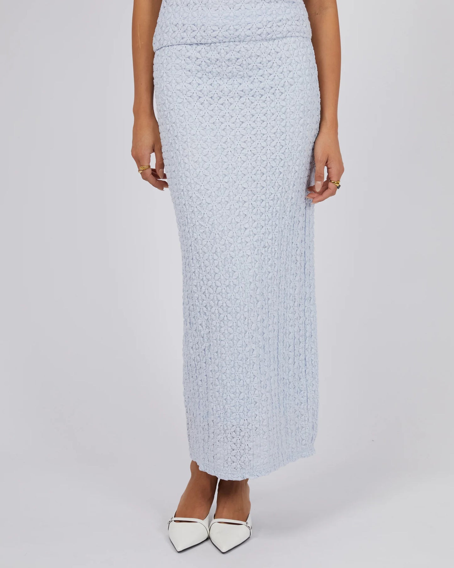 Jorge Julianna Maxi Skirt - Blue