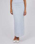Jorge Julianna Maxi Skirt - Blue