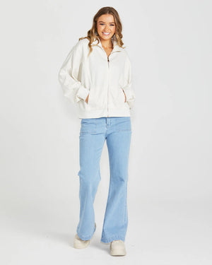 Sass Giselle Jacket - Cream Fleck