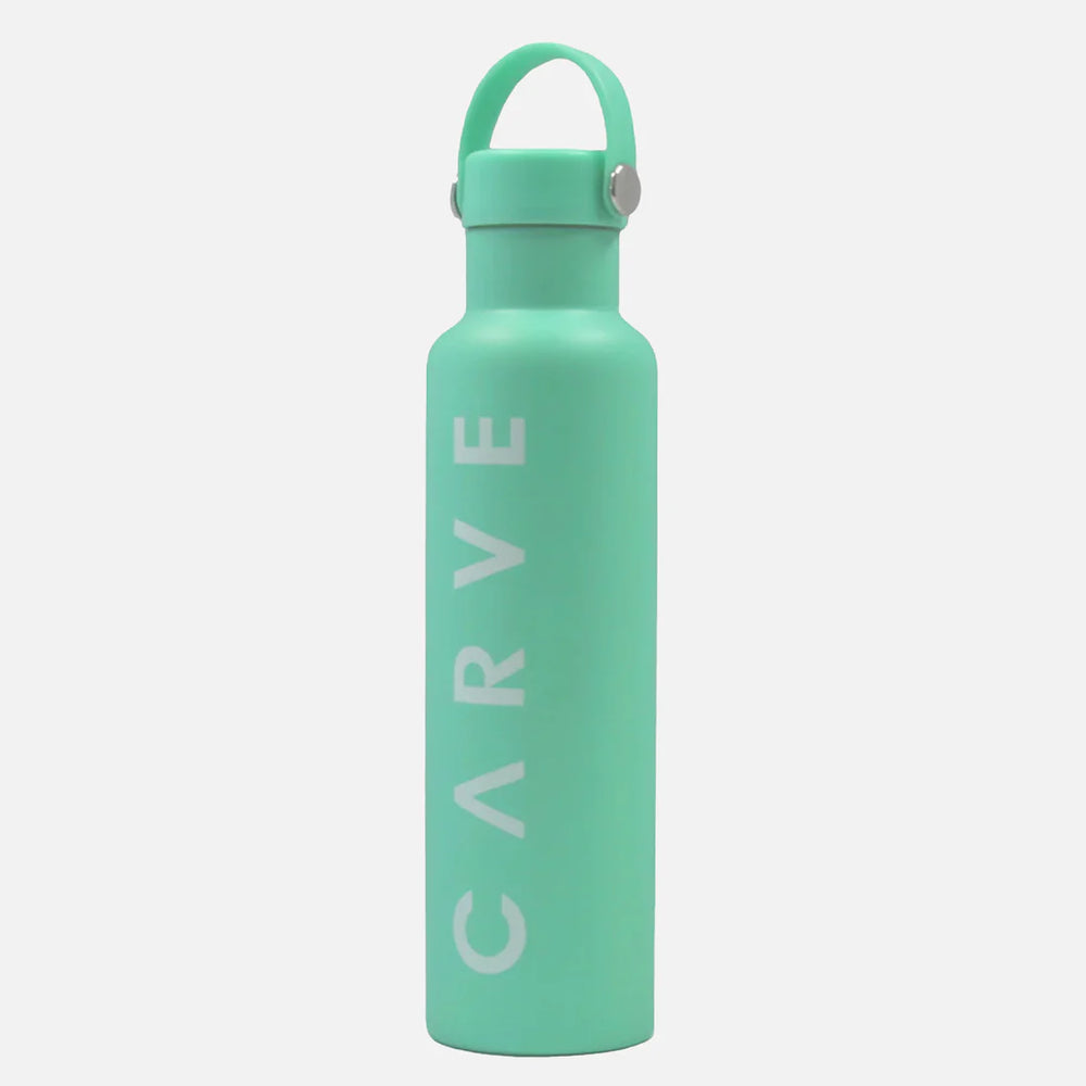 Carve Insulated Drink Bottle 750ml - Power Coated - Mint