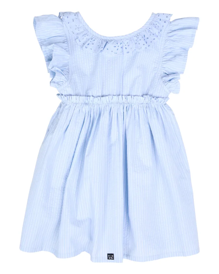 Animal Crackers Daydream Dress - Blue