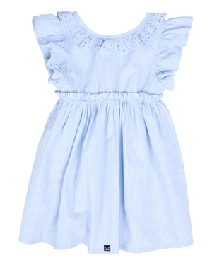 Animal Crackers Daydream Dress - Blue
