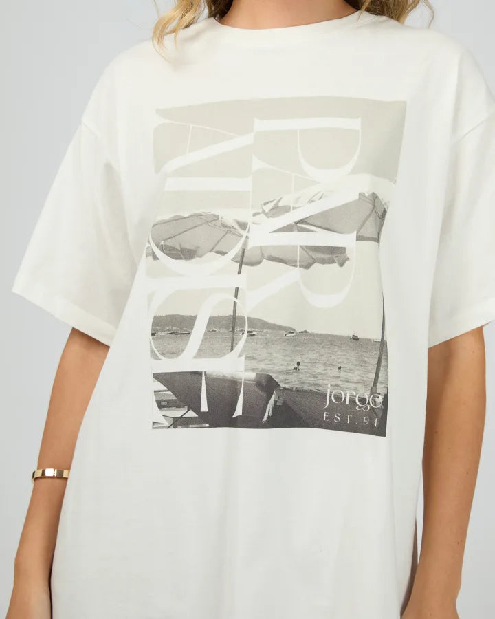 Jorge Paradise Tee - White