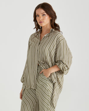 Sass Sullivan Shirt - Geo
