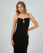 Jorge Julia Maxi Dress - Black