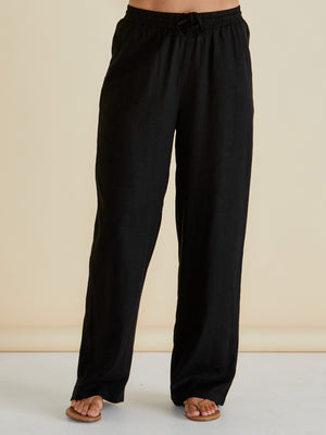 Betty Basics Zara Relax Pant - Black