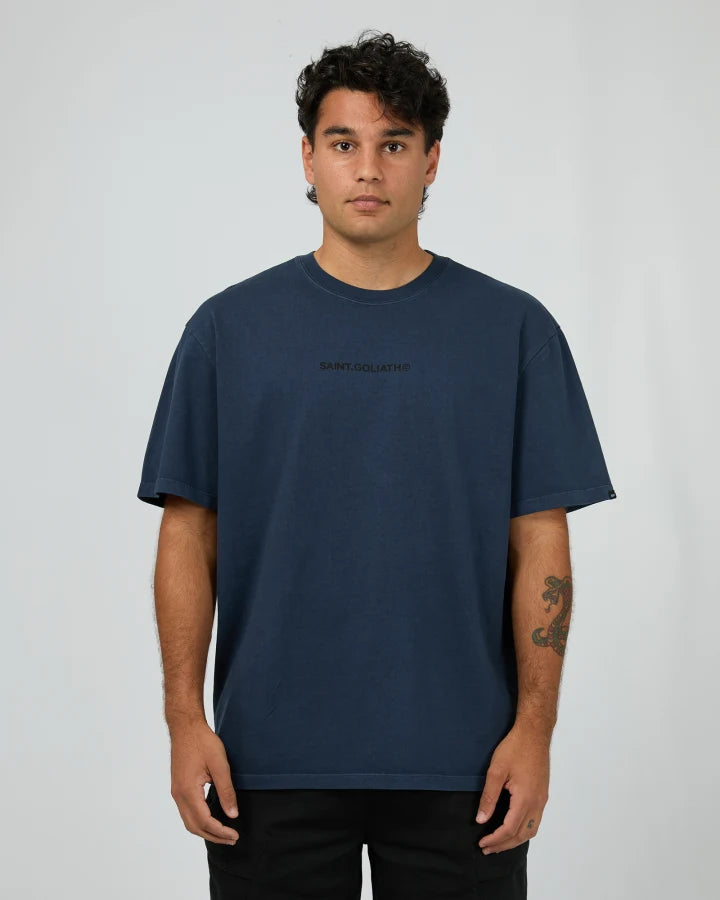 St Goliath Id Tee - Navy