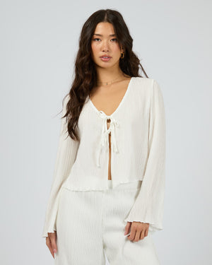 Jorge Savannah Top - Ivory