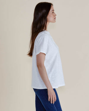 Betty Basics Arabella Lace Tee - White