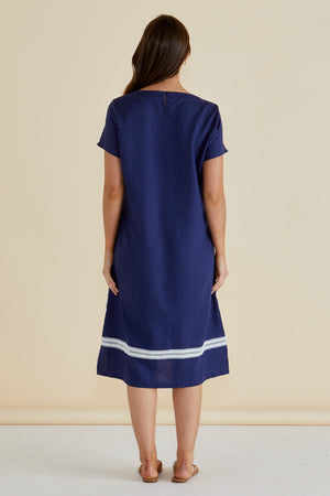 Betty Basics Elwood Dress - Navy