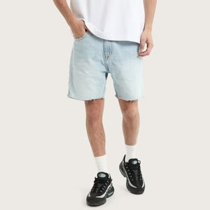 Kiss Chases KS5 Slim Denim Short - Sunbleached