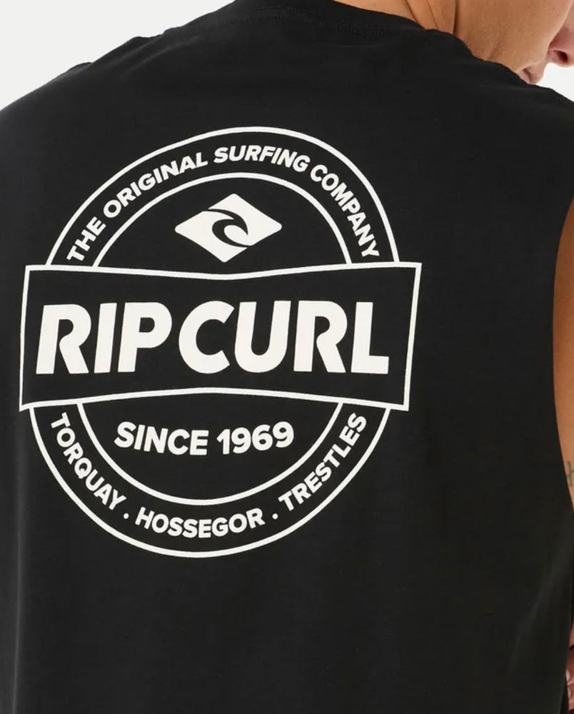 Rip Curl Stapler Muscle - Black
