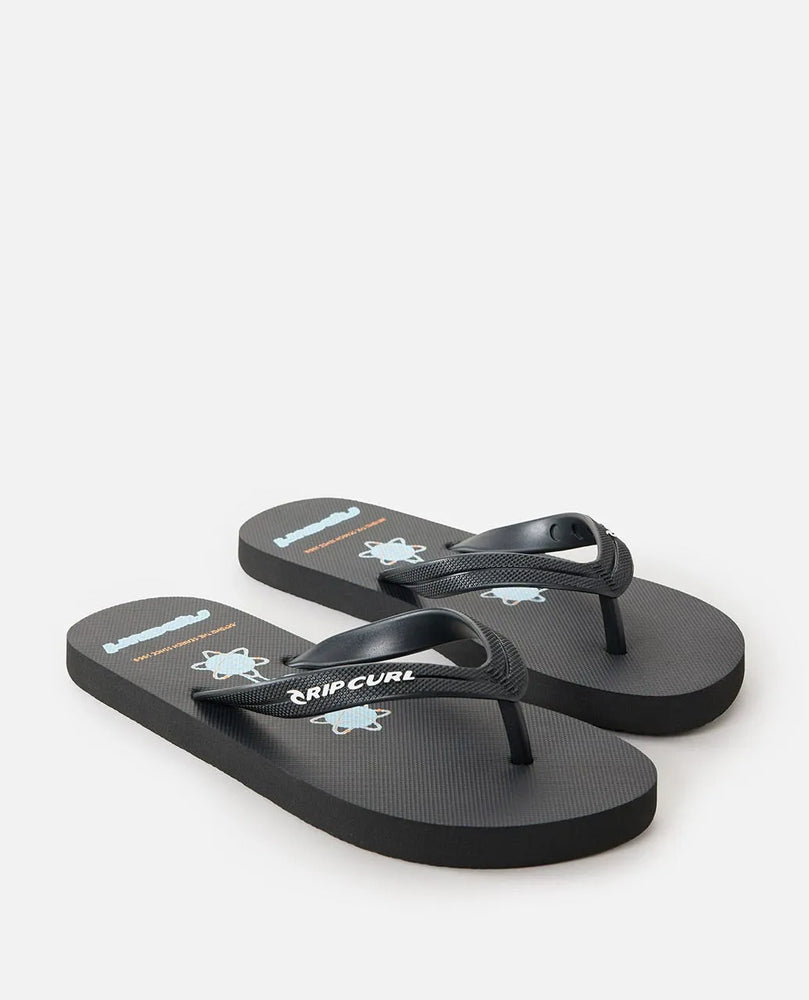 Rip Curl Evolution Icons Open Toe - Boy Black