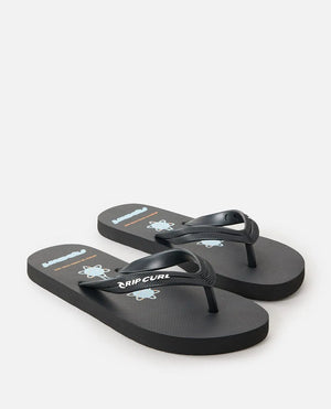 Rip Curl Evolution Icons Open Toe - Boy Black