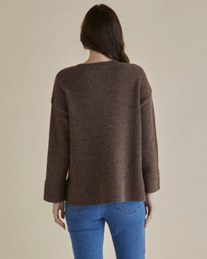 Betty Basics Edith Knit Jumper - Brown