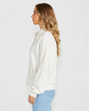 Sass Giselle Jacket - Cream Fleck