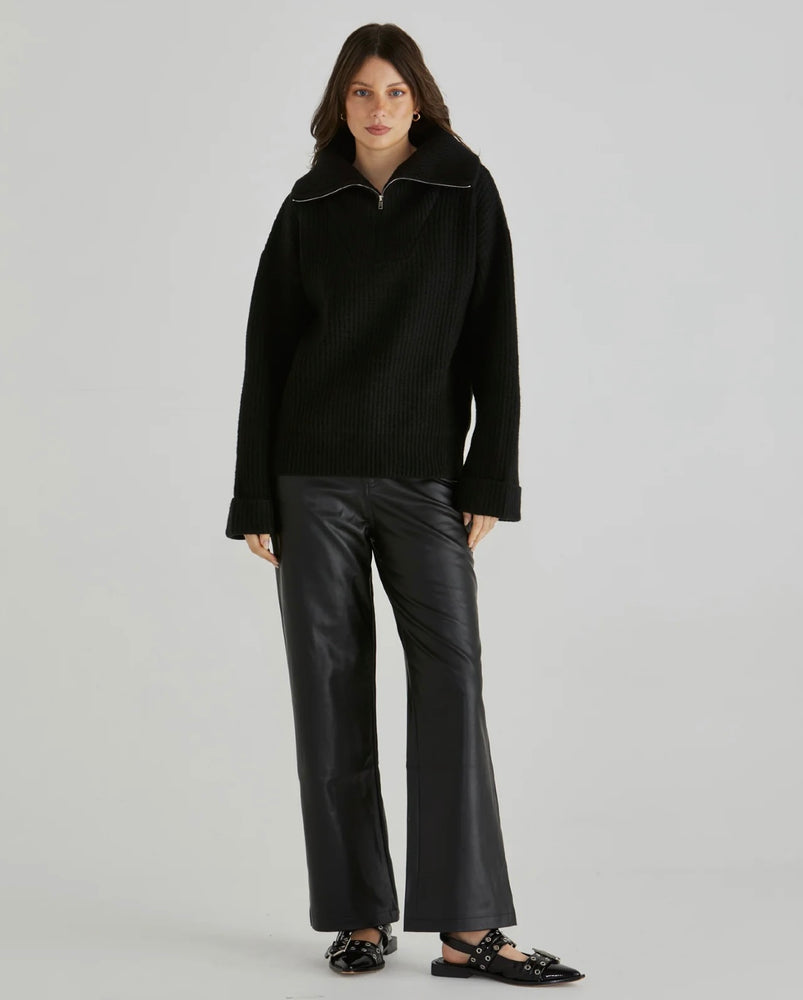 Sass Bennett Knit - Black