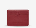 Status Anxiety Together For Now Wallet - Rouge