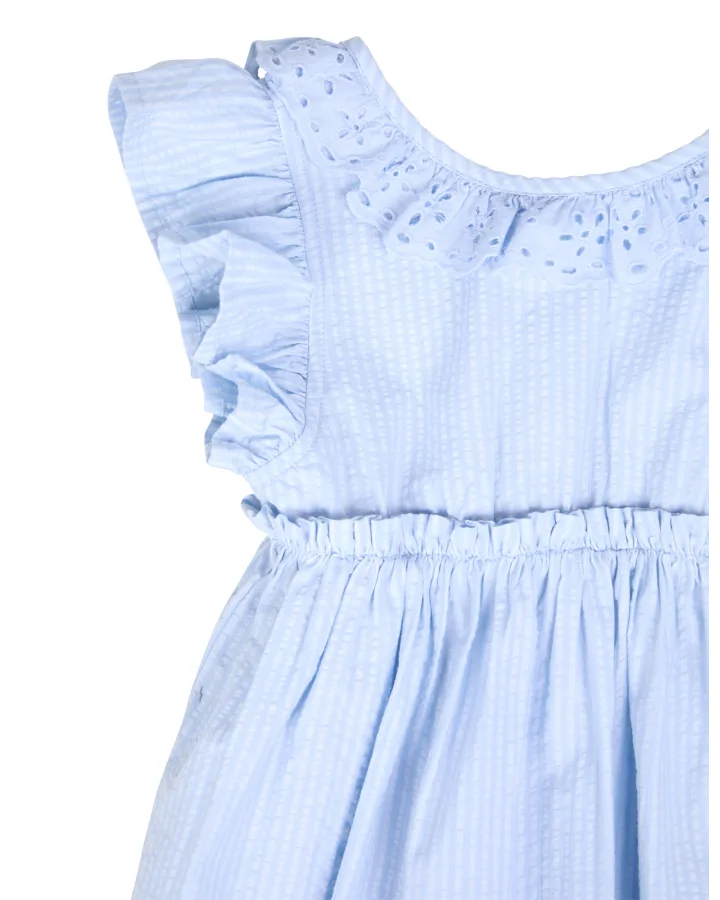 Animal Crackers Daydream Dress - Blue