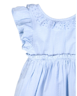 Animal Crackers Daydream Dress - Blue