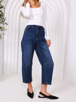 Monarco Toni Barrel Jeans - Dark Blue