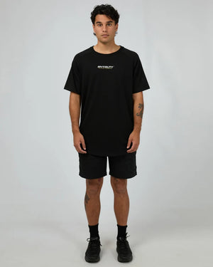 St Goliath Pace Raglan Tee - Black