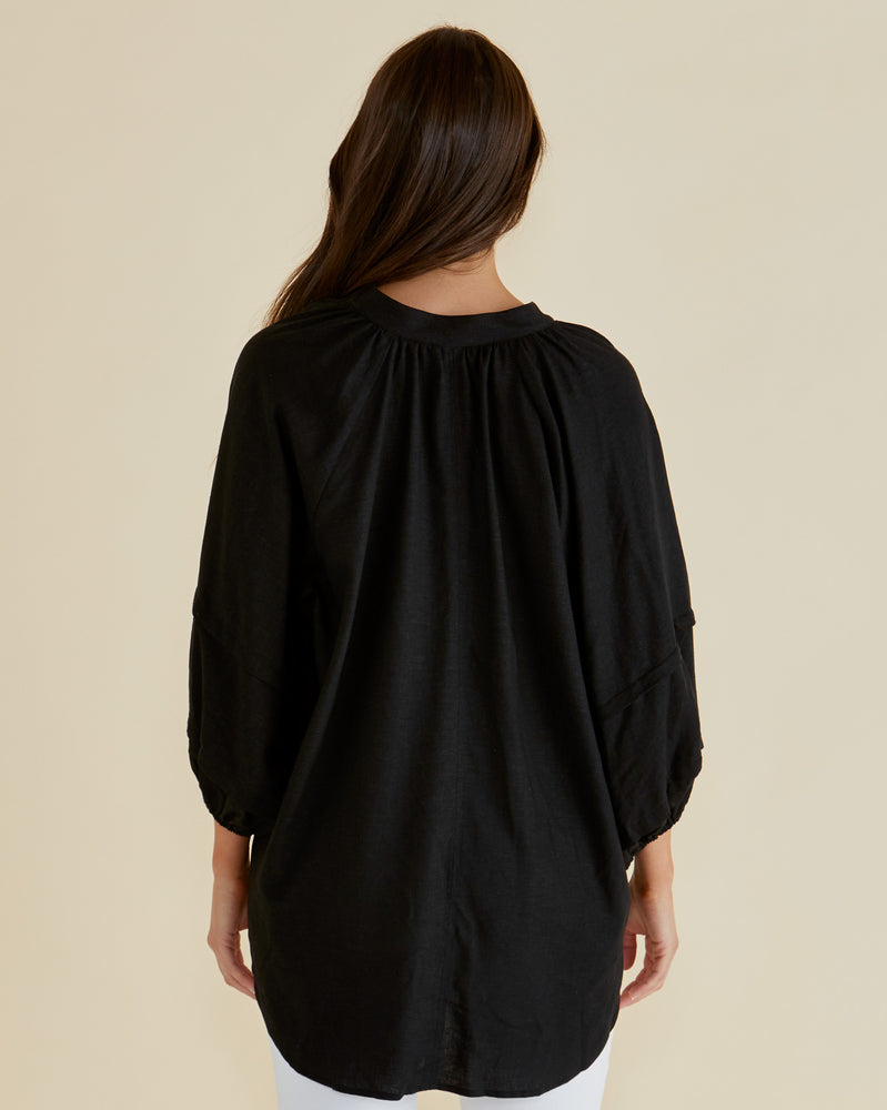 Betty Basics Grazia Blouse - Black