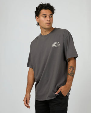 St Goliath Athens Tee - Coal