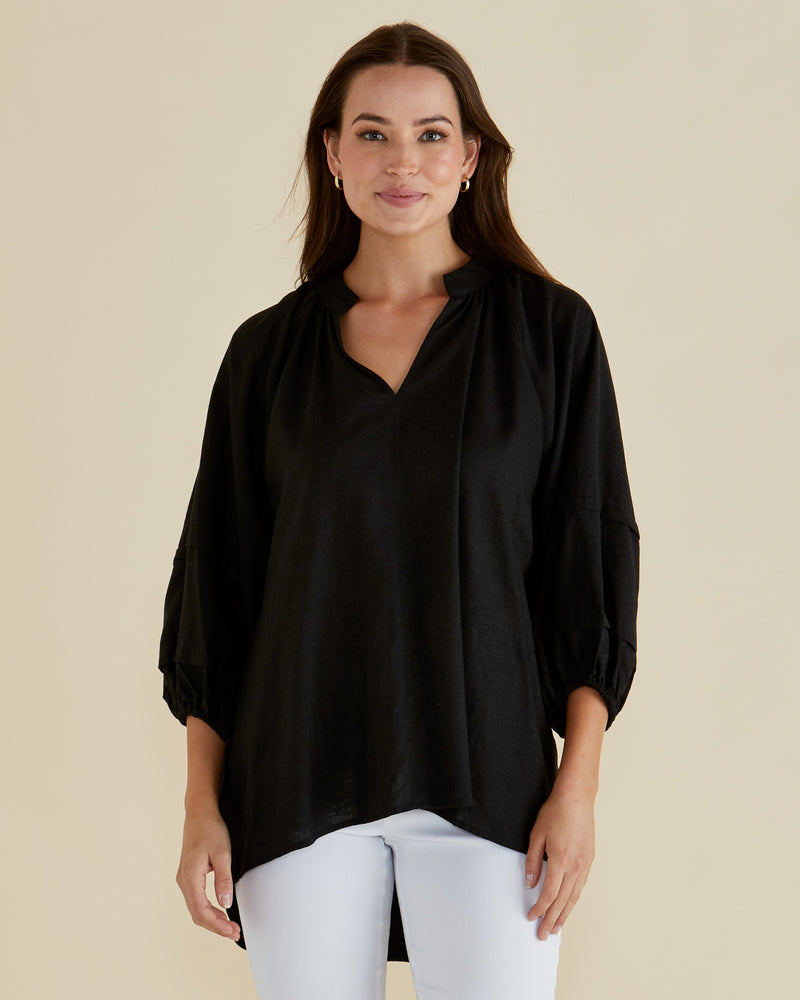 Betty Basics Grazia Blouse - Black