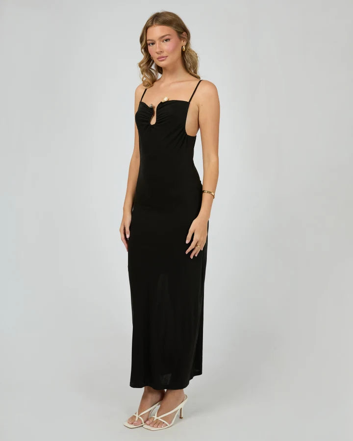 Jorge Julia Maxi Dress - Black