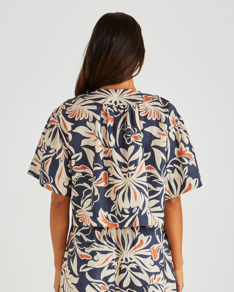 Sass Jana Blouse - Wild Orchid