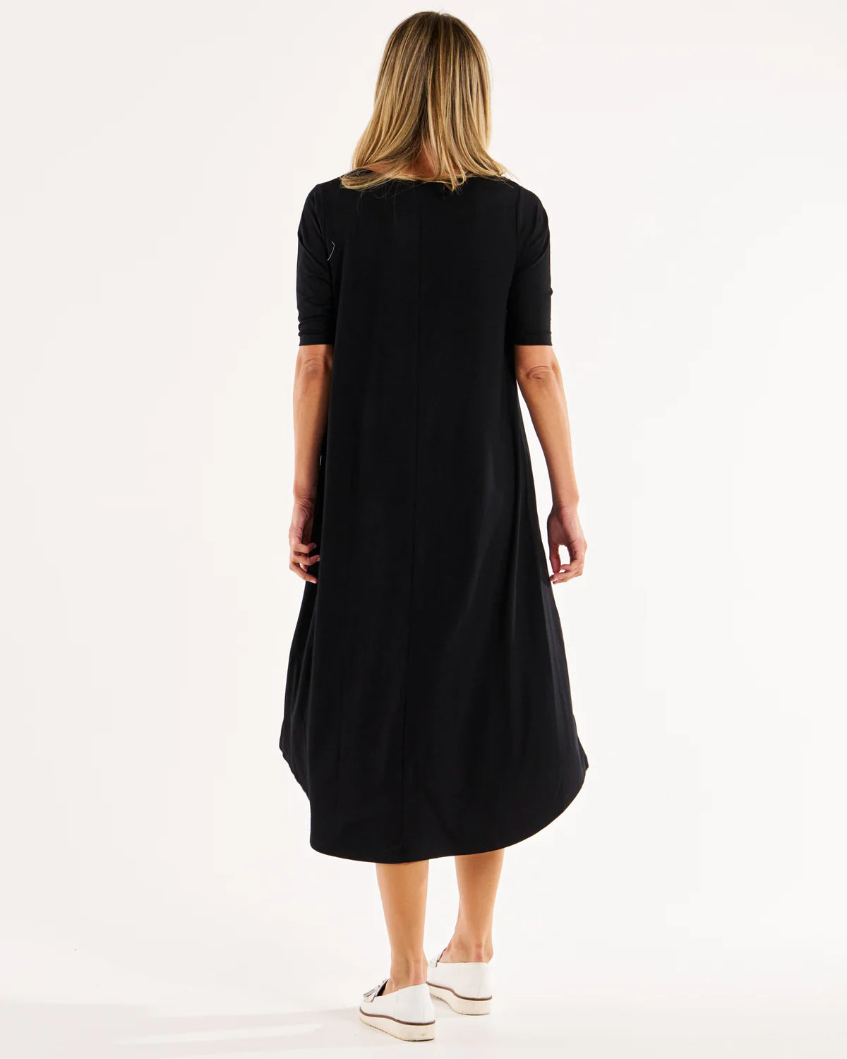 Betty Basics Marlene Bamboo Dress - Black