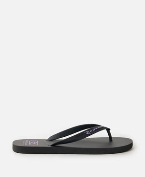 Rip Curl Icon of Surf Bloom Open Toe - Black/Purple/Black