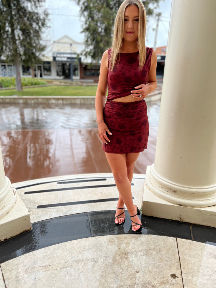Jorge Mini Skirt - Print