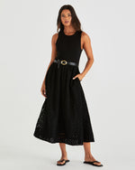 Sass Pattie Dress - Black