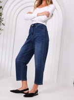 Monarco Toni Barrel Jeans - Dark Blue