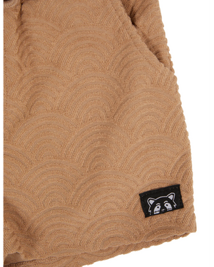 Animal Crackers Towling Shorts - Tan