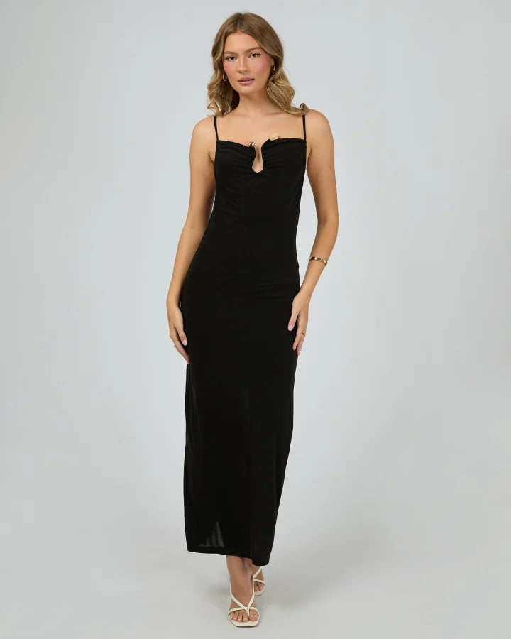 Jorge Julia Maxi Dress - Black