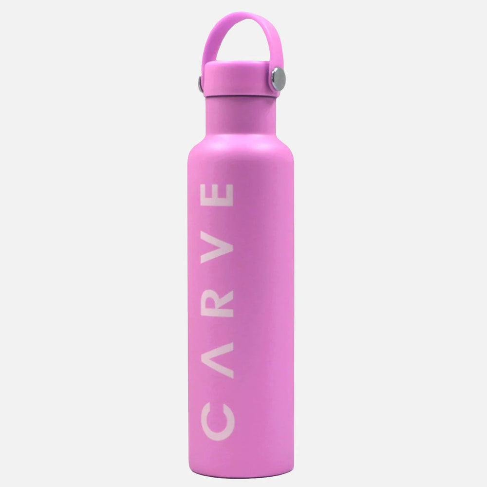 Carve Insulated Drink Bottle 750ml Powder Coated - Pink ￼