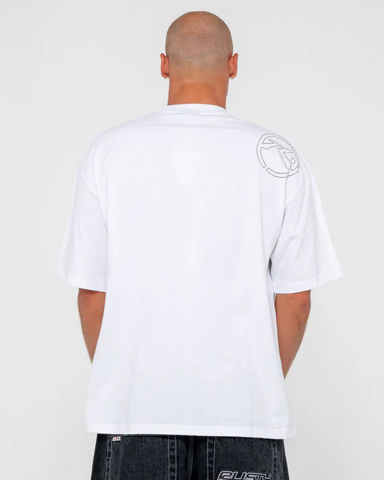 Rusty Hoodus Short Sleeve Tee - White