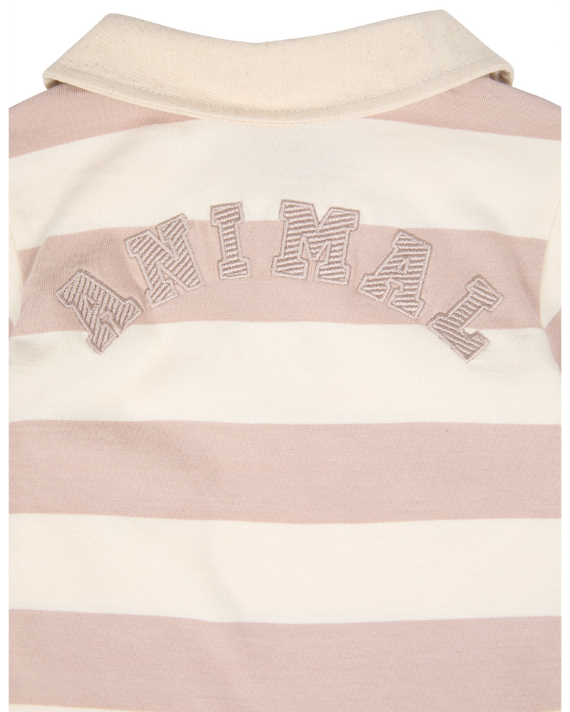 Animal Crackers Uni Polo - Stripe