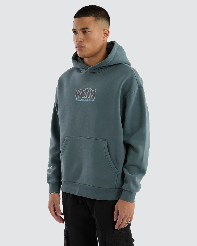 Nena & Pasadena Notary Relaxed Hoodie - Pigment Stormy Weather