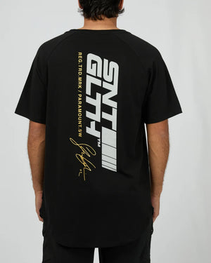 St Goliath Pace Raglan Tee - Black