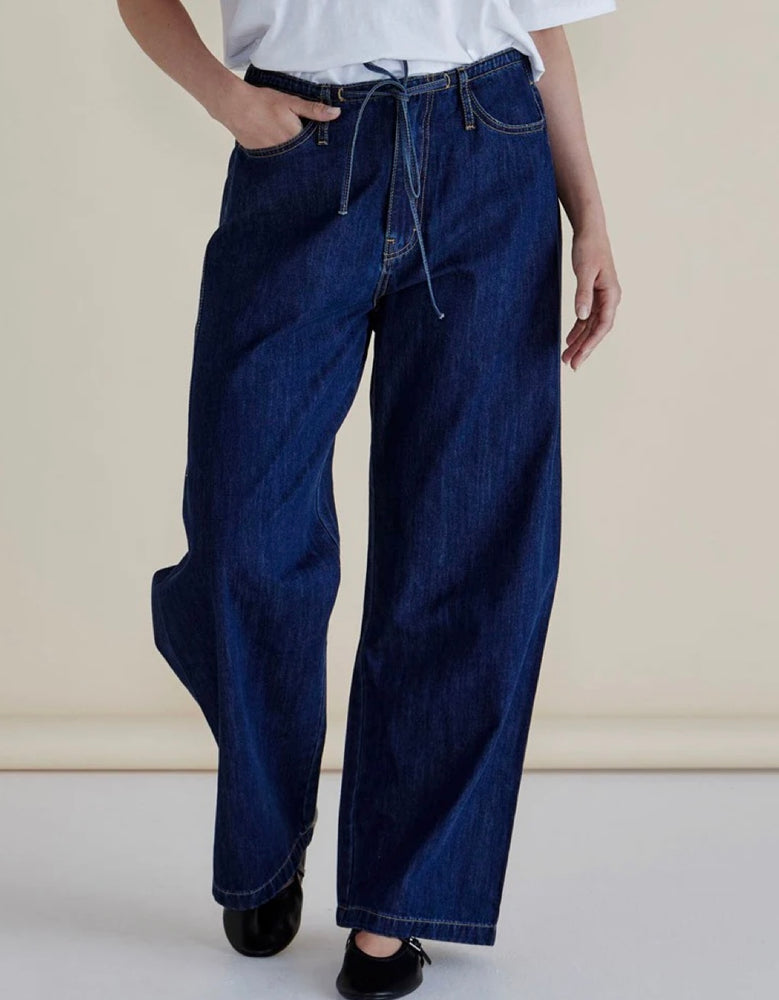 Betty Basics Goldie Jeans - Dark Blue Denim