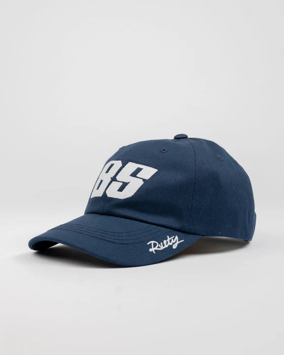 Rusty Crew Dad Cap - Navy Blue