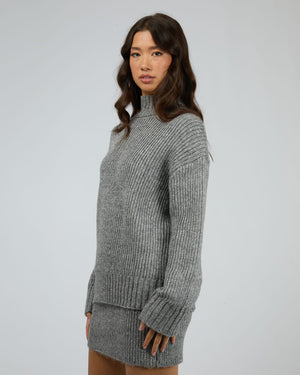 Jorge Stevie Knit - Grey Marle