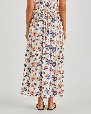 Sass Luca Full Skirt - Floral Embroidery
